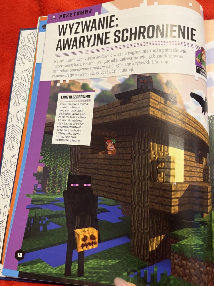 Minecraft mojanga ksiażka