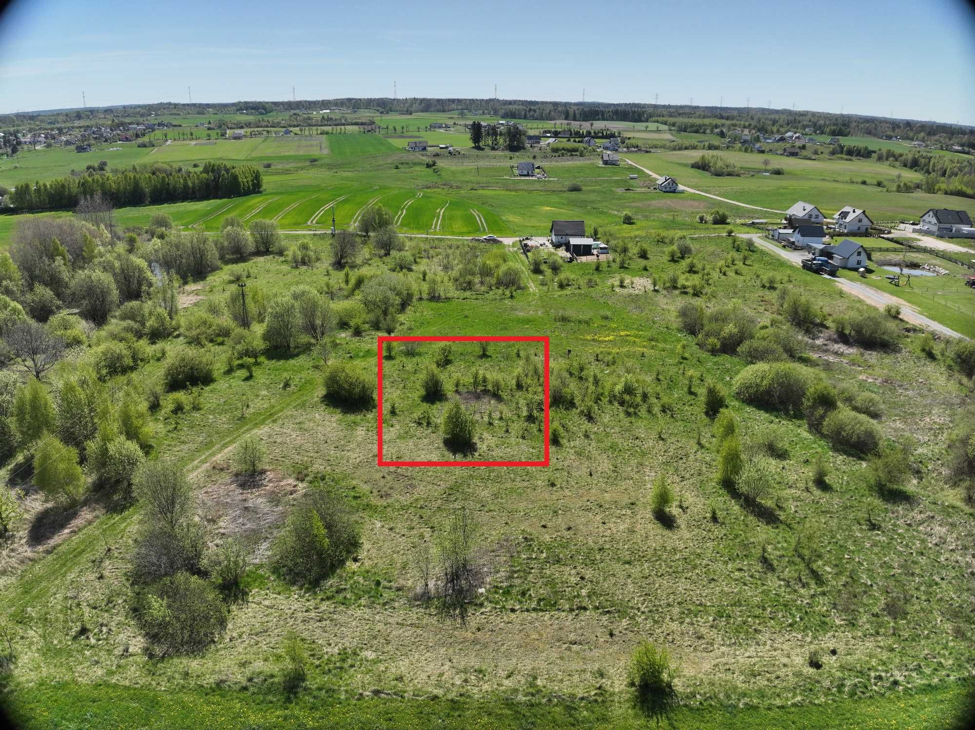 Piękna działka budowlana na wzniesieniu, Skrzeszewo Żukowskie, 1000 m²