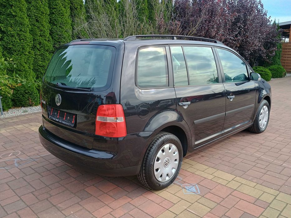 VW Touran 1,6 MPi 102KM TEMPOMAT Klimatronik W DOBRYM STANIE z Niemiec