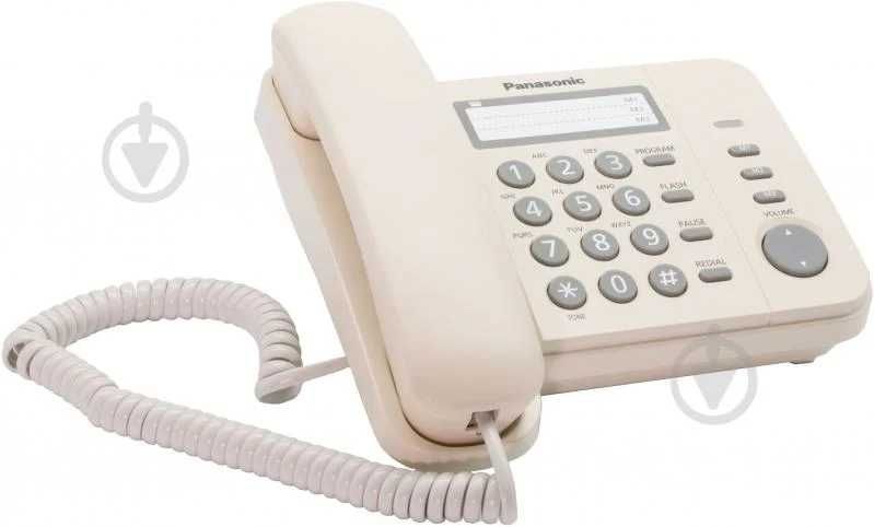 Телефон Panasonic KX-TS2352UAJ Beige на гарантії до 13.06.2024