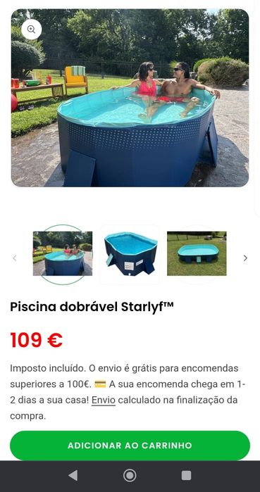 Piscina fácil montar