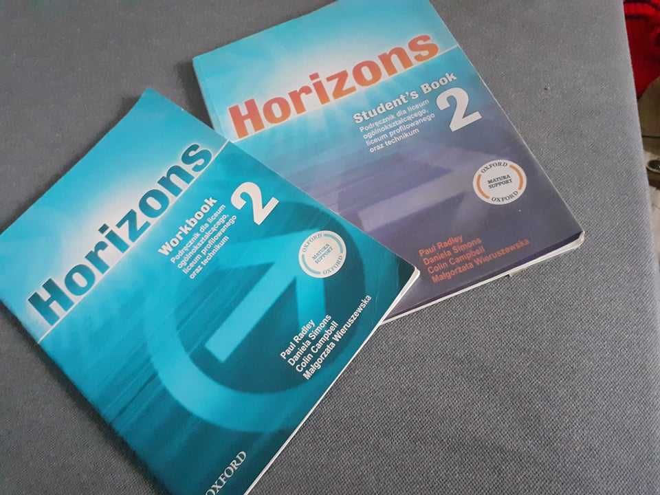 Horizons komplet  Student's Book 2 i Workbook 2 OXford