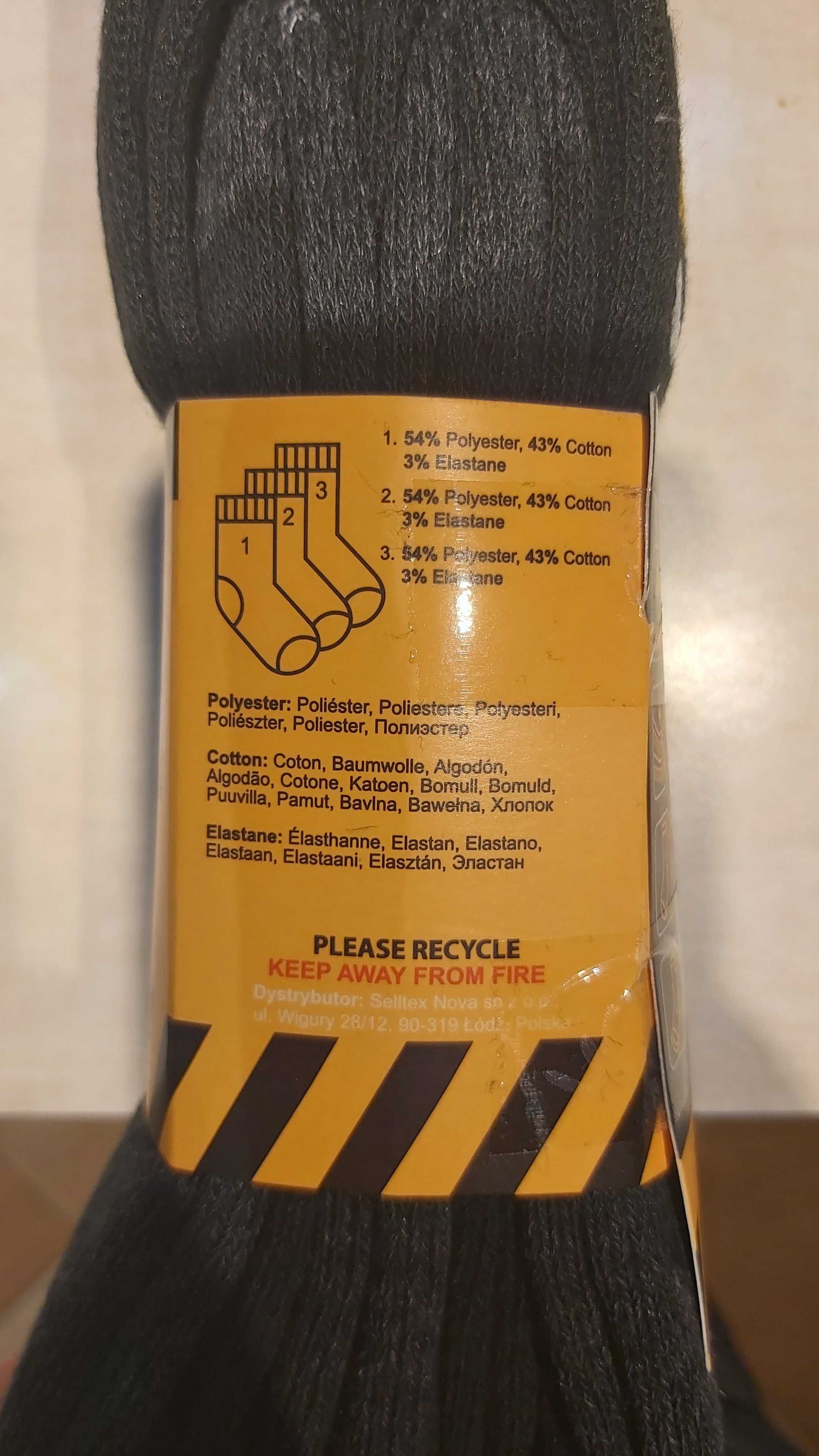3x Skarpetki JCB 43-46 Mięsiste