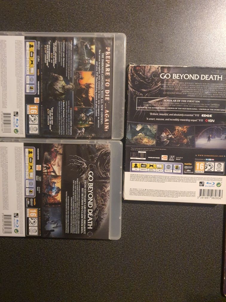 Sprzedam Hit Dark Souls 1/2 Ps3 wydanie Kompletne PlayStation 3
