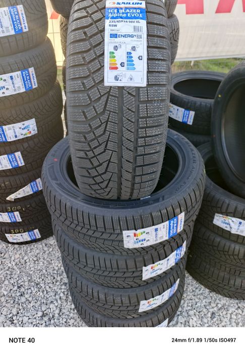 Nowe opony zimowe Sailun Ice Blazer Alpine Evo1 235/45/18 98V XL 25r