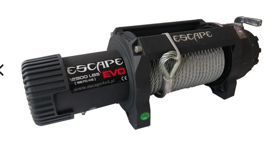 Лебідка лебедка Escape EVO 12500 lbs 12В IP 68 5670 кг.