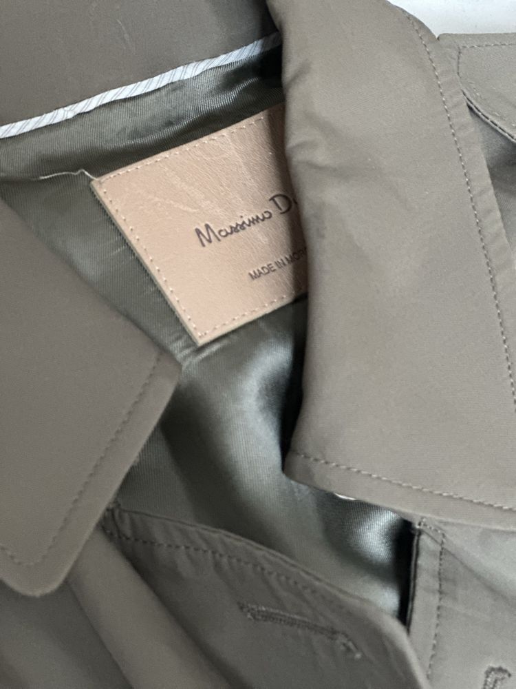 Плащ Massimo Dutti хакі