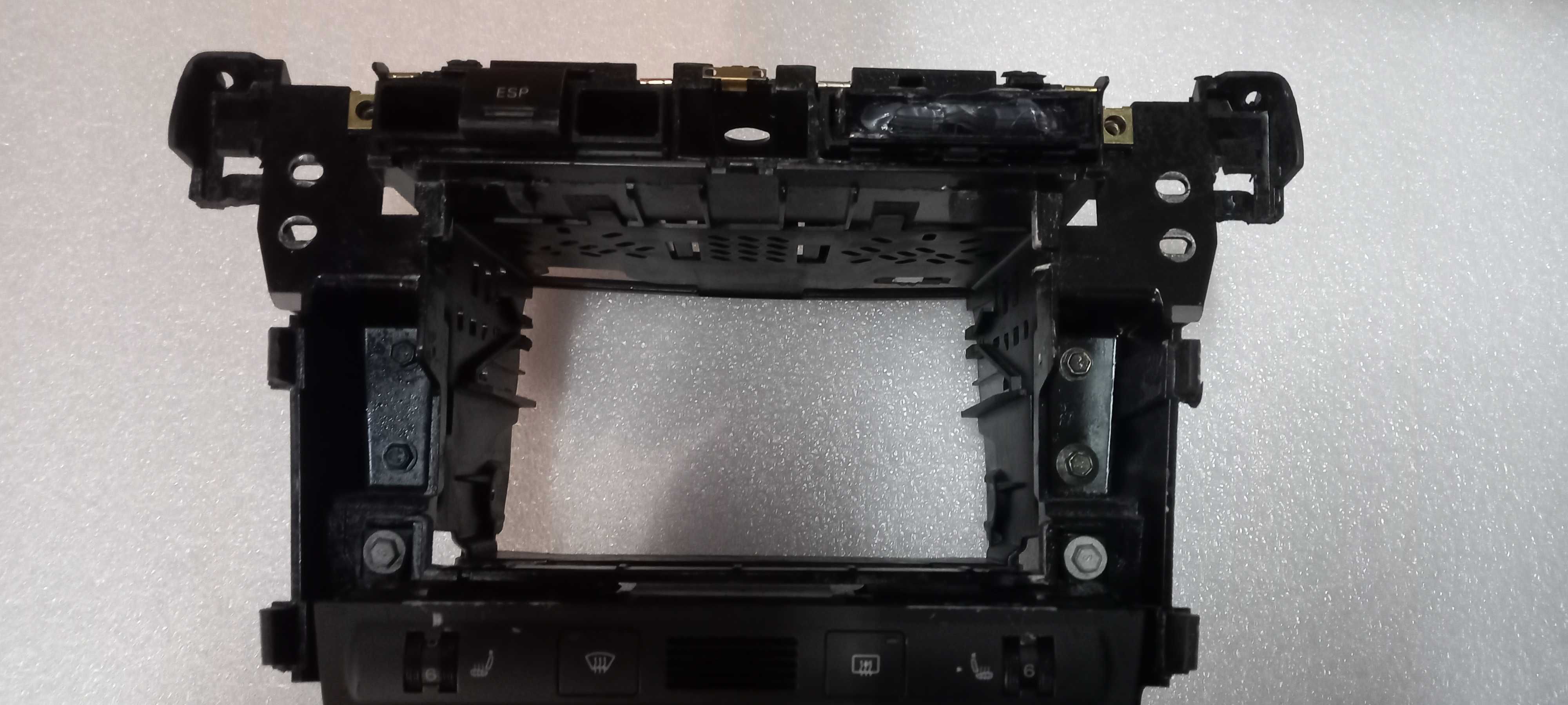 Kosz radia 2 DIN panel popielniczka Audi A6 C5 FL kpl