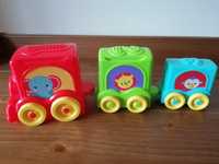 Pociąg, wieża z cyframi Fisher Price