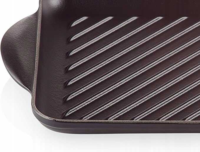 Patelnia grillowa Le Creuset Płyta grillowa prostokątna 32 cm emalio.