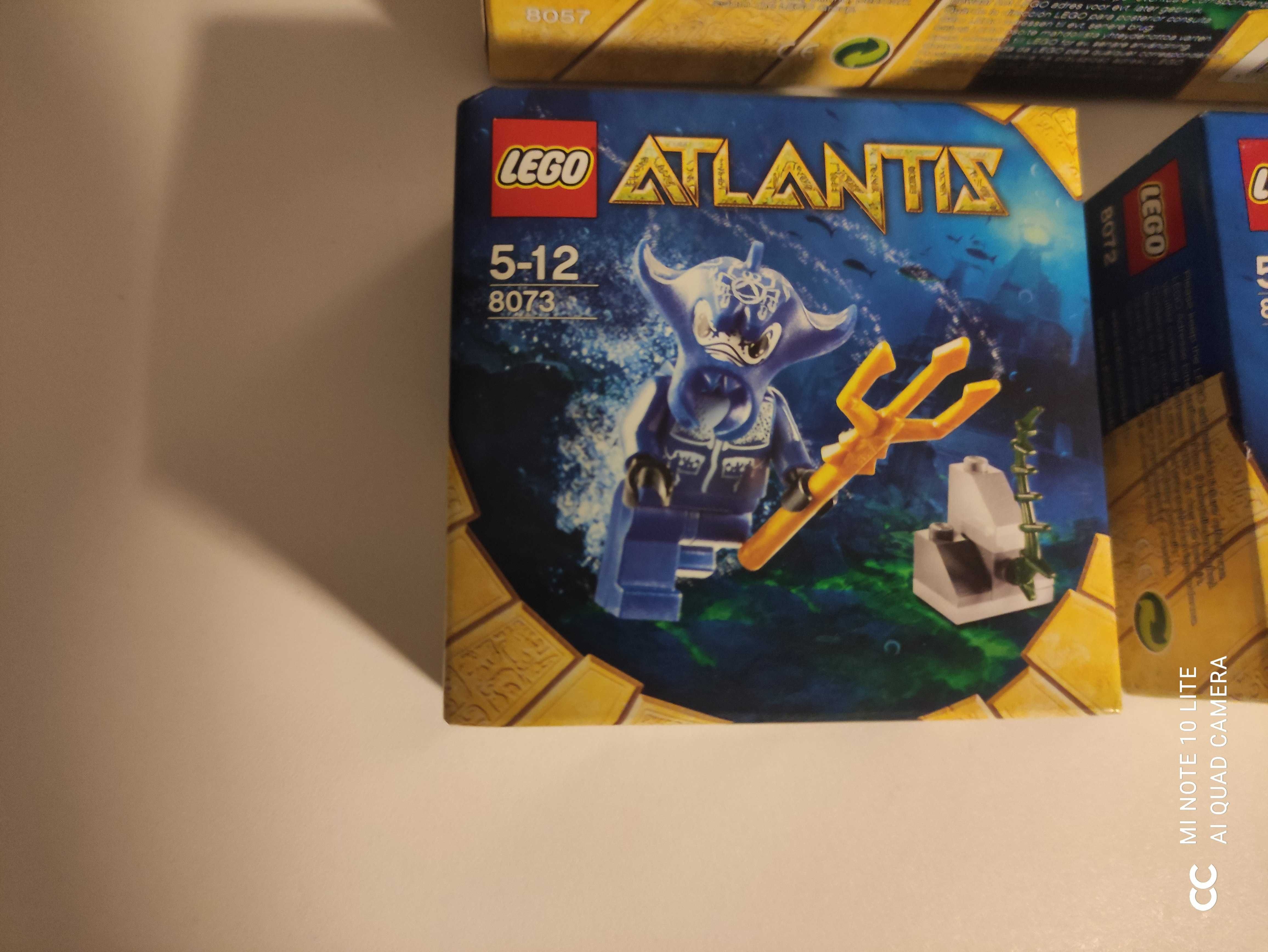 Klocki Lego: Atlantis 8073 Atlantis Wojownik Manta - Nowe