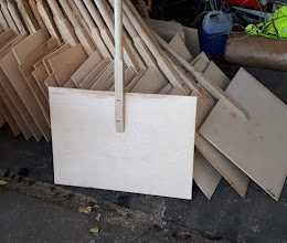 Łopata do śniegu sklejka