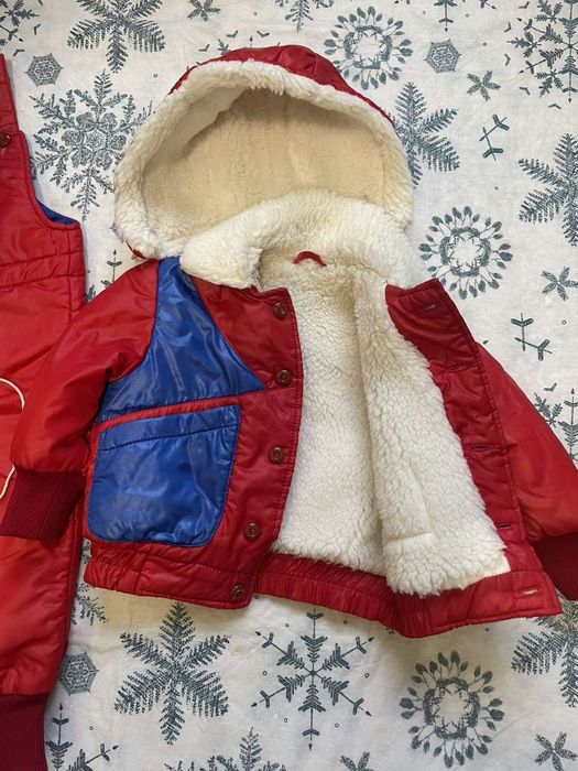 Дитячий зимовий комбінезон