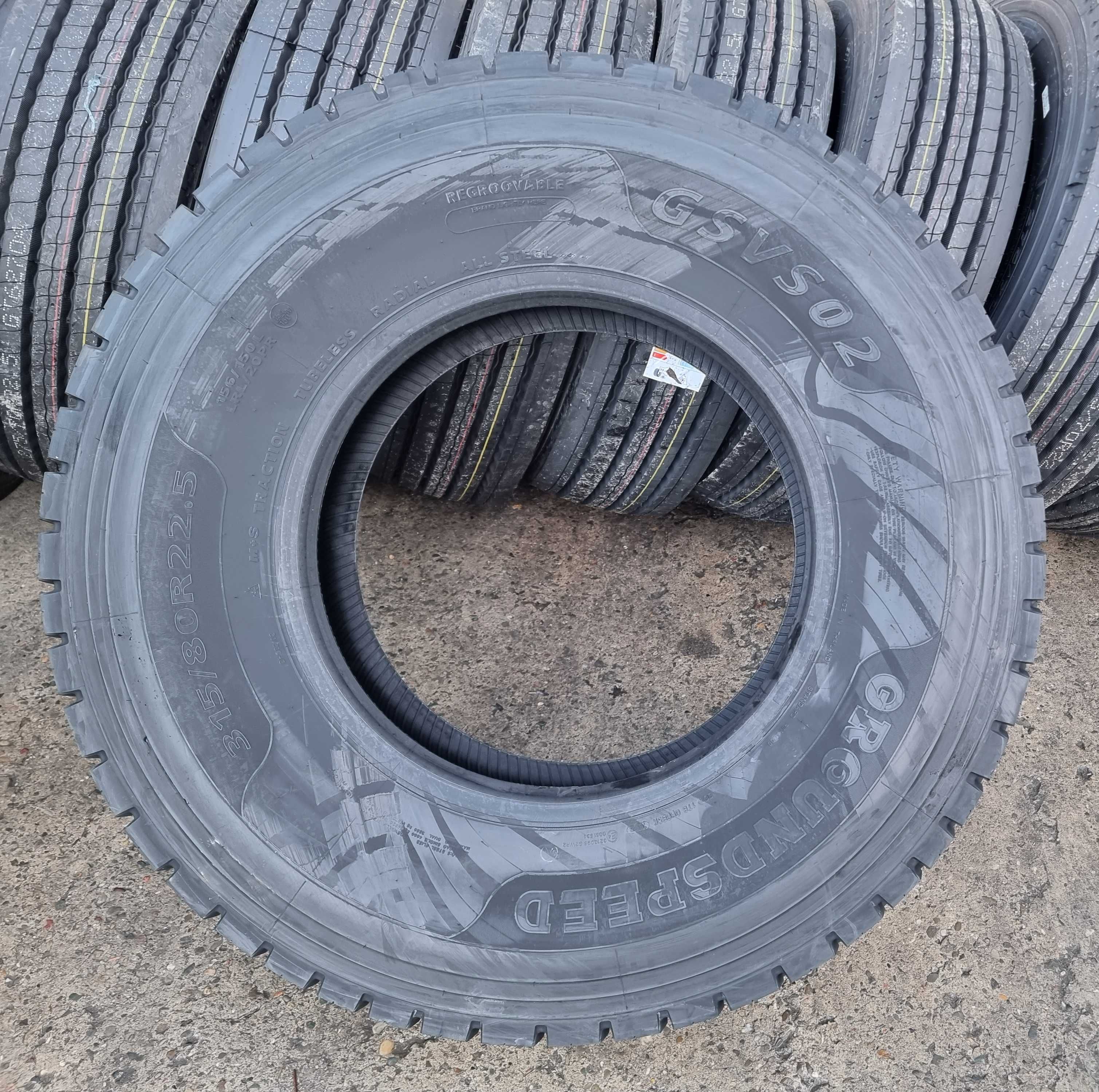 NOWE opony 315/80R22.5 Groundspeed idealne pod patelnie i do lasu