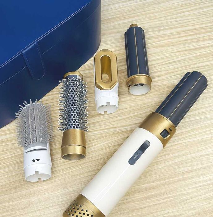 Стайлер фен для волосся 5в1 коробка чохол нагрівання інфрачервоне