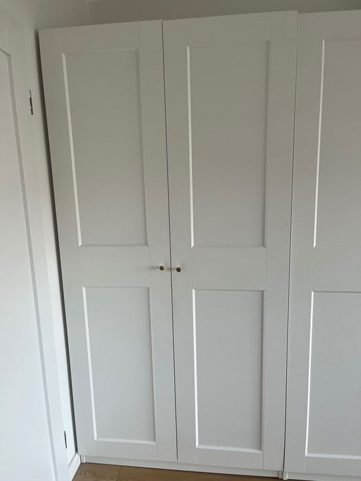 Szafa Ikea Pax Grimo, dwudrzwiowa, biała