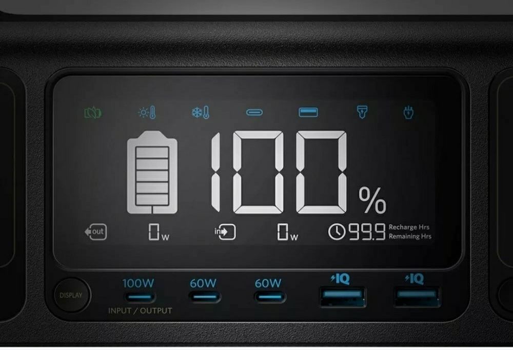 Зарядная станция Anker 555 PowerHouse - 1024Wh 1000W