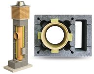 5M KW Ø 16 18 20 STANDARD 5mb System Komin Ceramiczny Systemowy