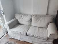 Sofa branco para sala de estar ou de jantar
