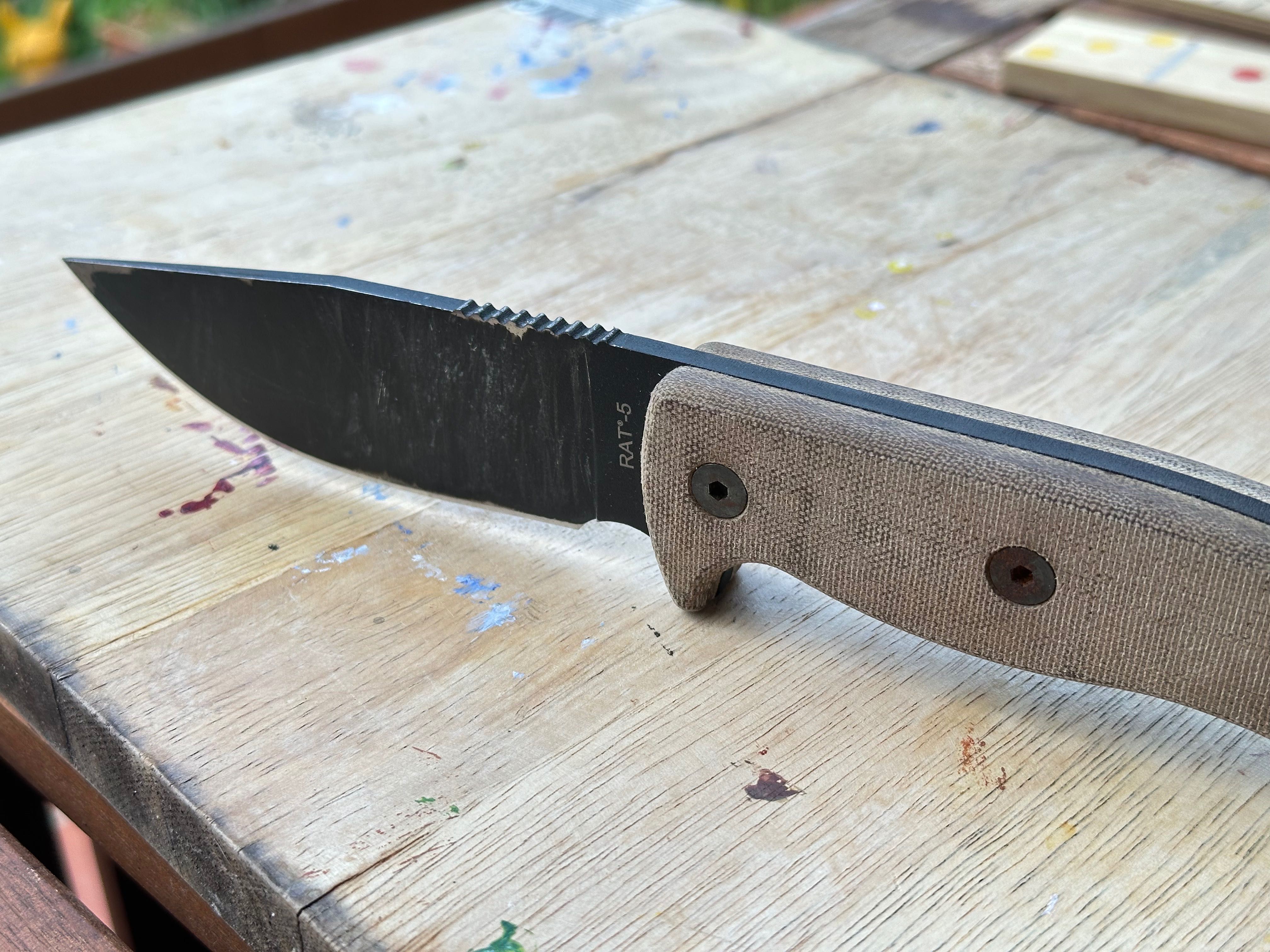 Nóż OKC RAT-5 Micarta