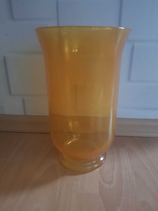 Duży szklany wazon