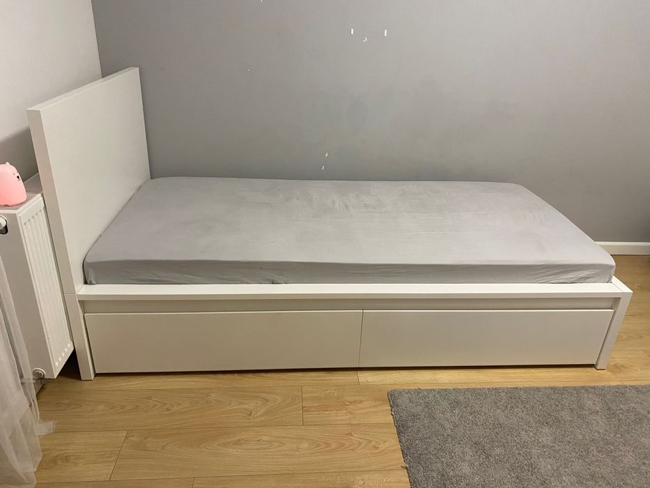 Łóżko MALM Ikea 90x200