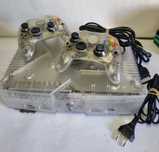 Consola xbox cristal branca
