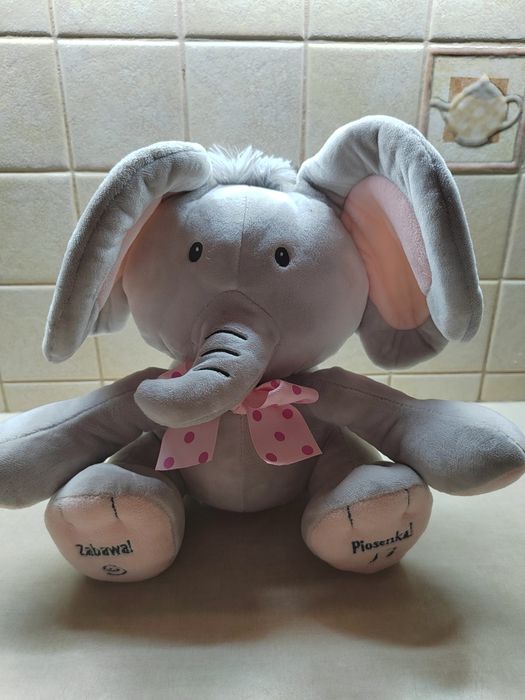 Słoń interaktywny A kuku Madej