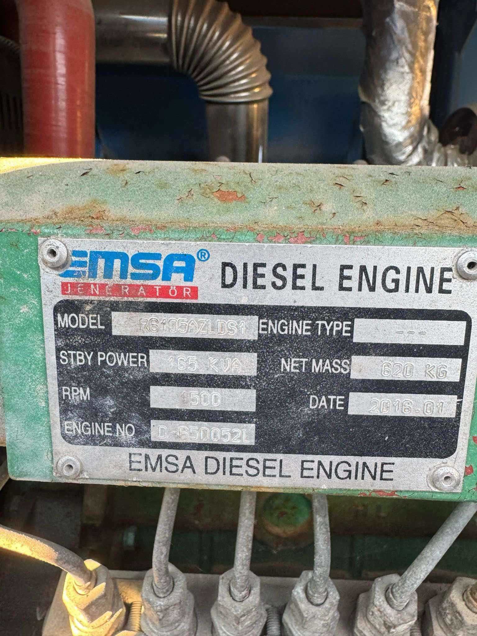 Agregaty prądotwórcze - 2 szt - 136kVA i 100 kVA