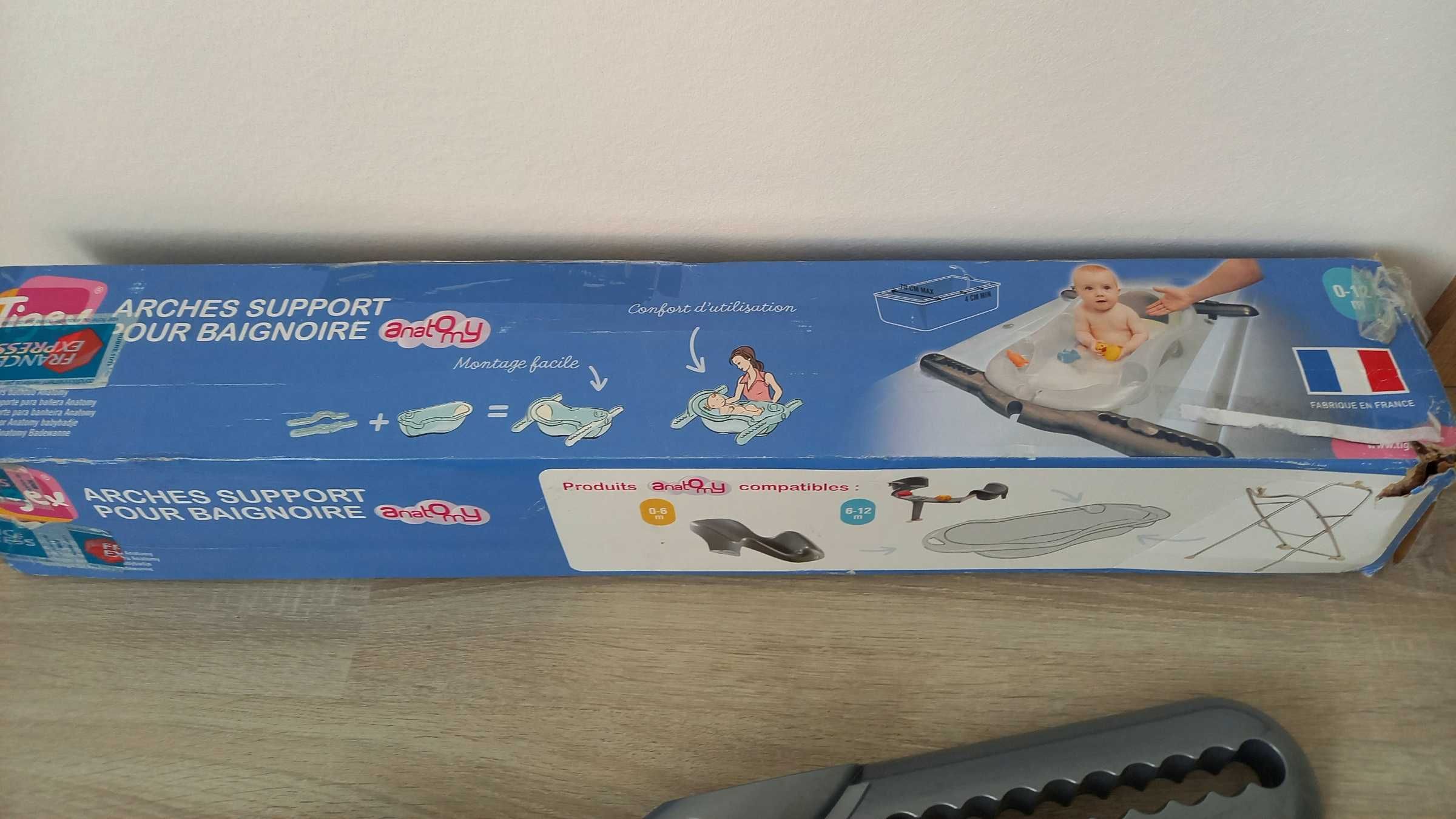 Tigex Uchwyty do wanienki Anatomy stojak na wannę