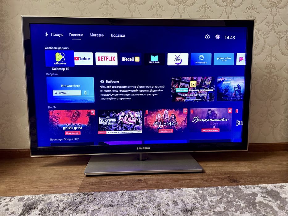 Led телевізор Samsung UE46C6000RW