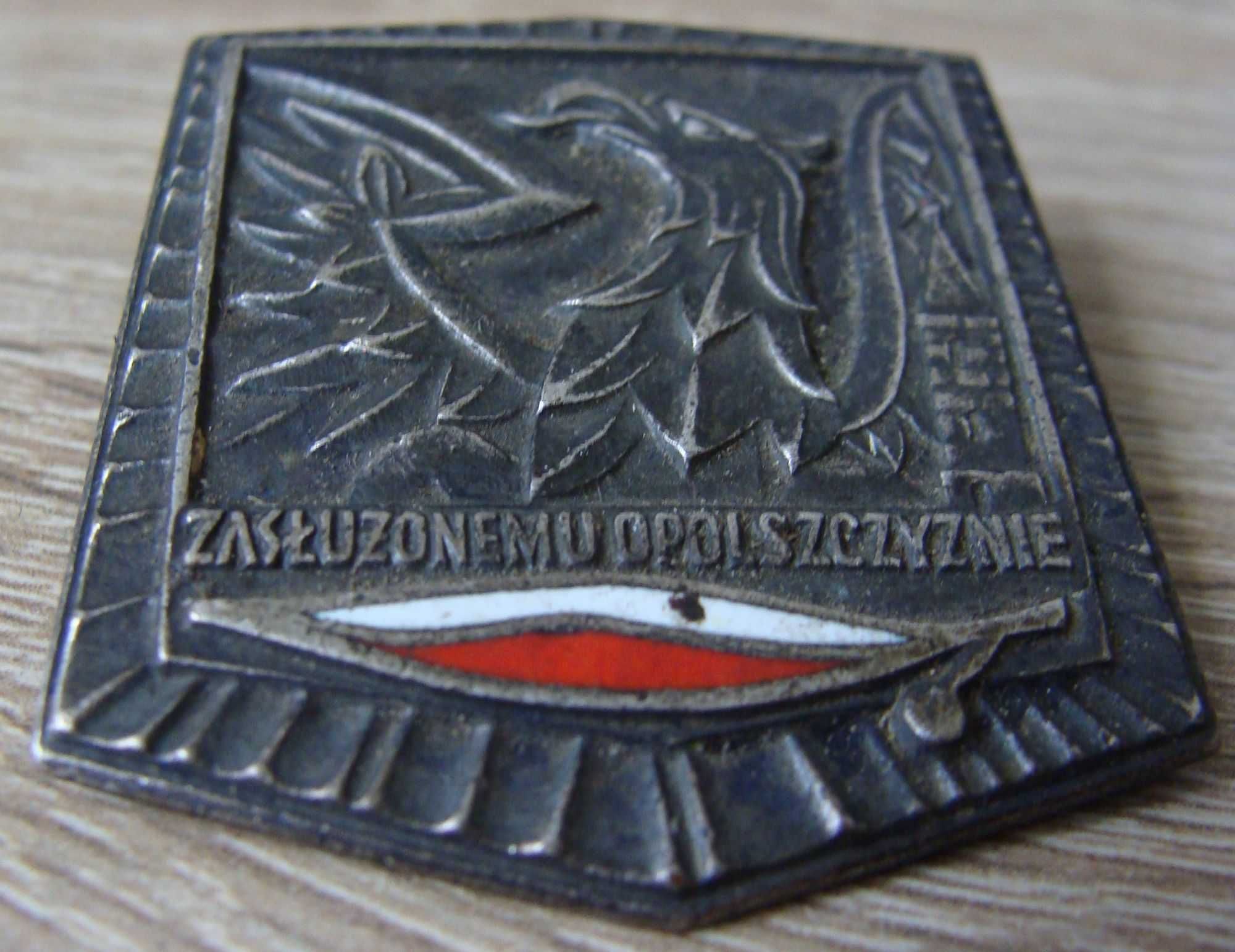 Odznaka " Zasłużonemu Opolszczyźnie "