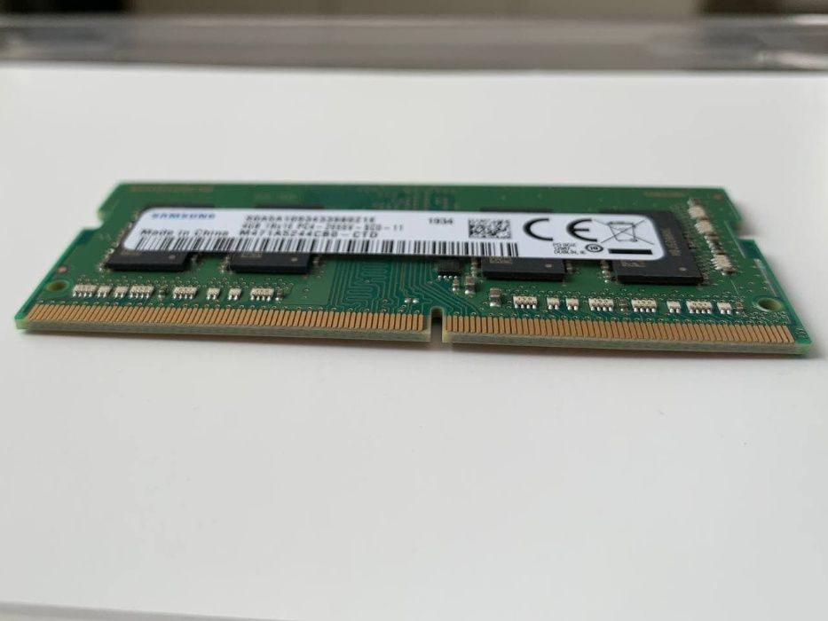 Оперативна пам'ять - 4 GB 2 шт. Samsung, sodimm, 4 Gb, ddr-4