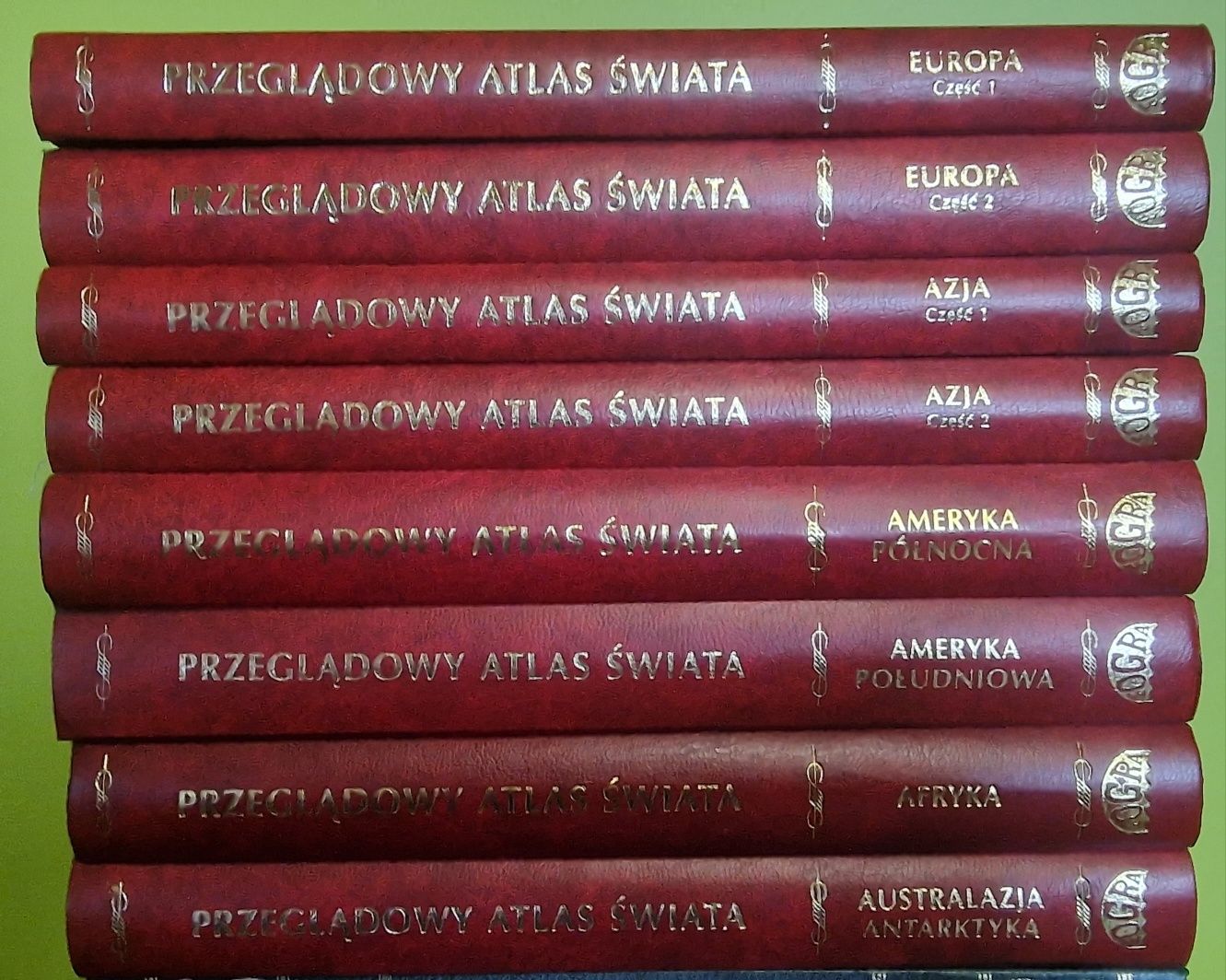 Przeglądowy Atlas Świata 8 tomów - 150