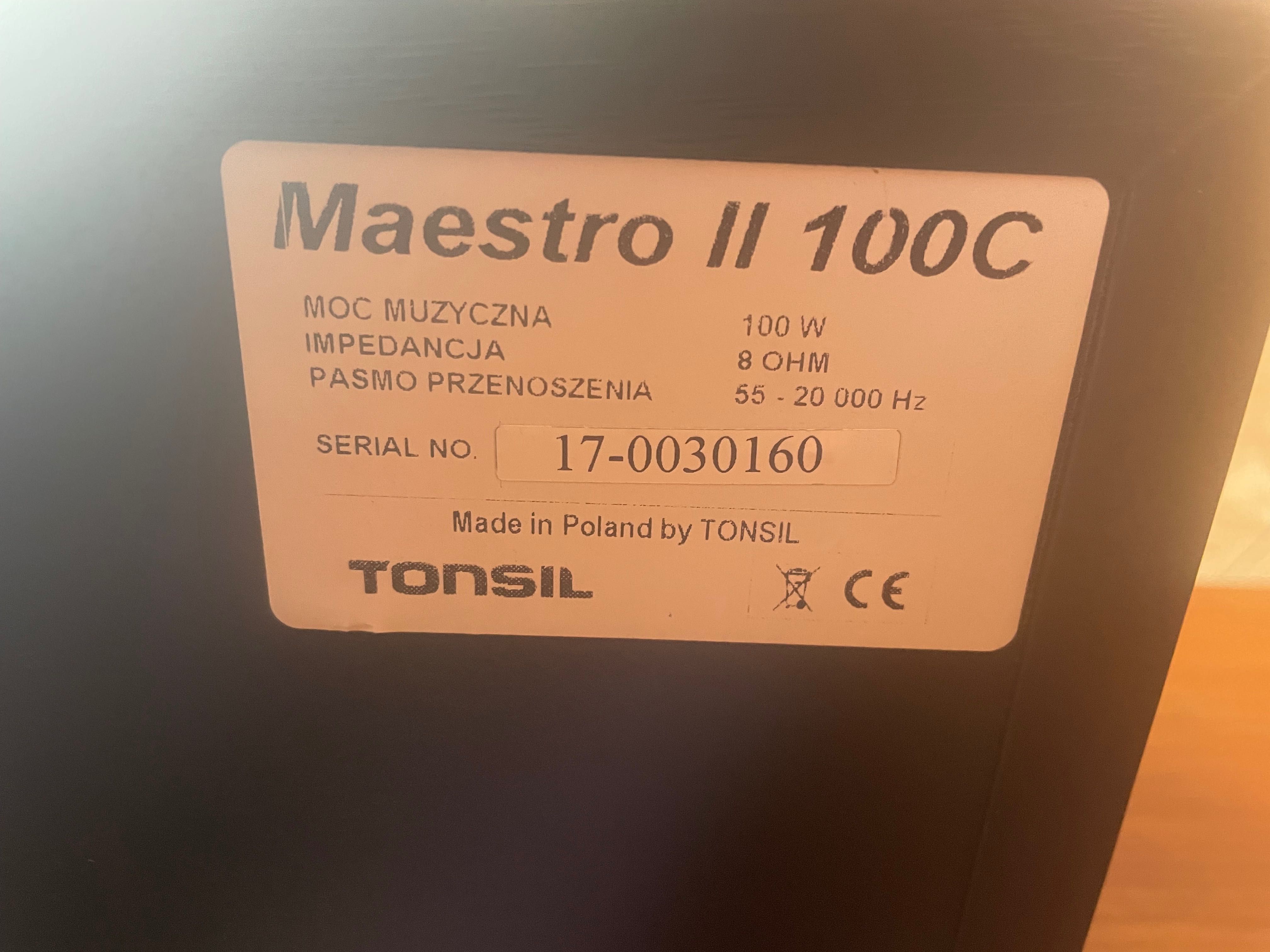 Kolumna centralna Tonsil Maestro II 100 czarny