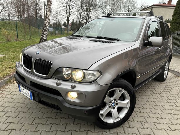 BMW X5 E53 LIFT 3.0D 218PS 4x4 Xenon Navi Skóra Komforty 18" TOP STAN