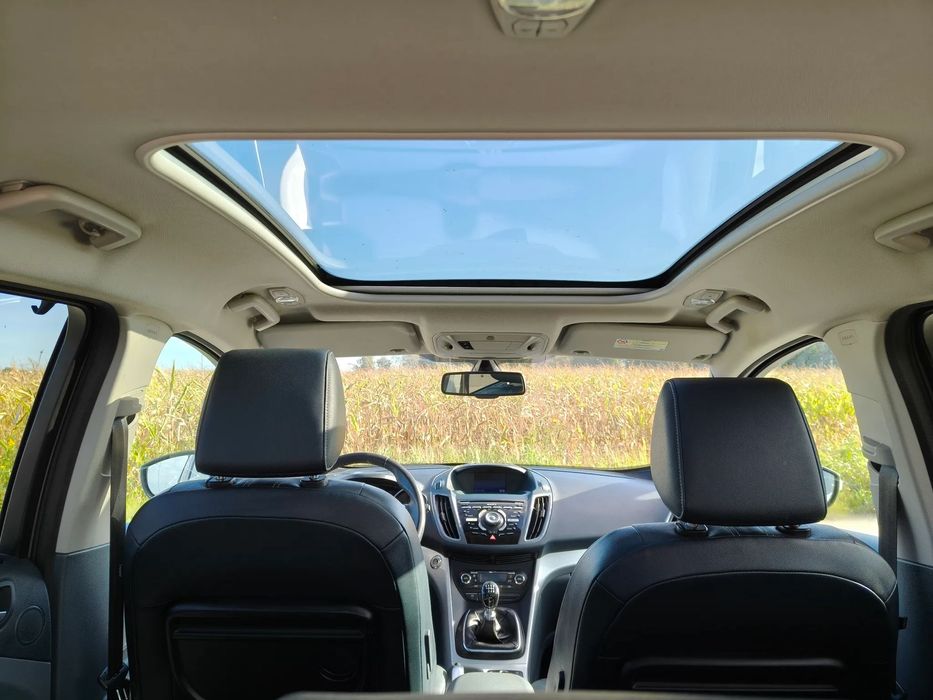 Ford C-MAX Ford C-MAX 2.0 TDCi DW10C • Panorama • Skóry • Kamera cofania • Hak