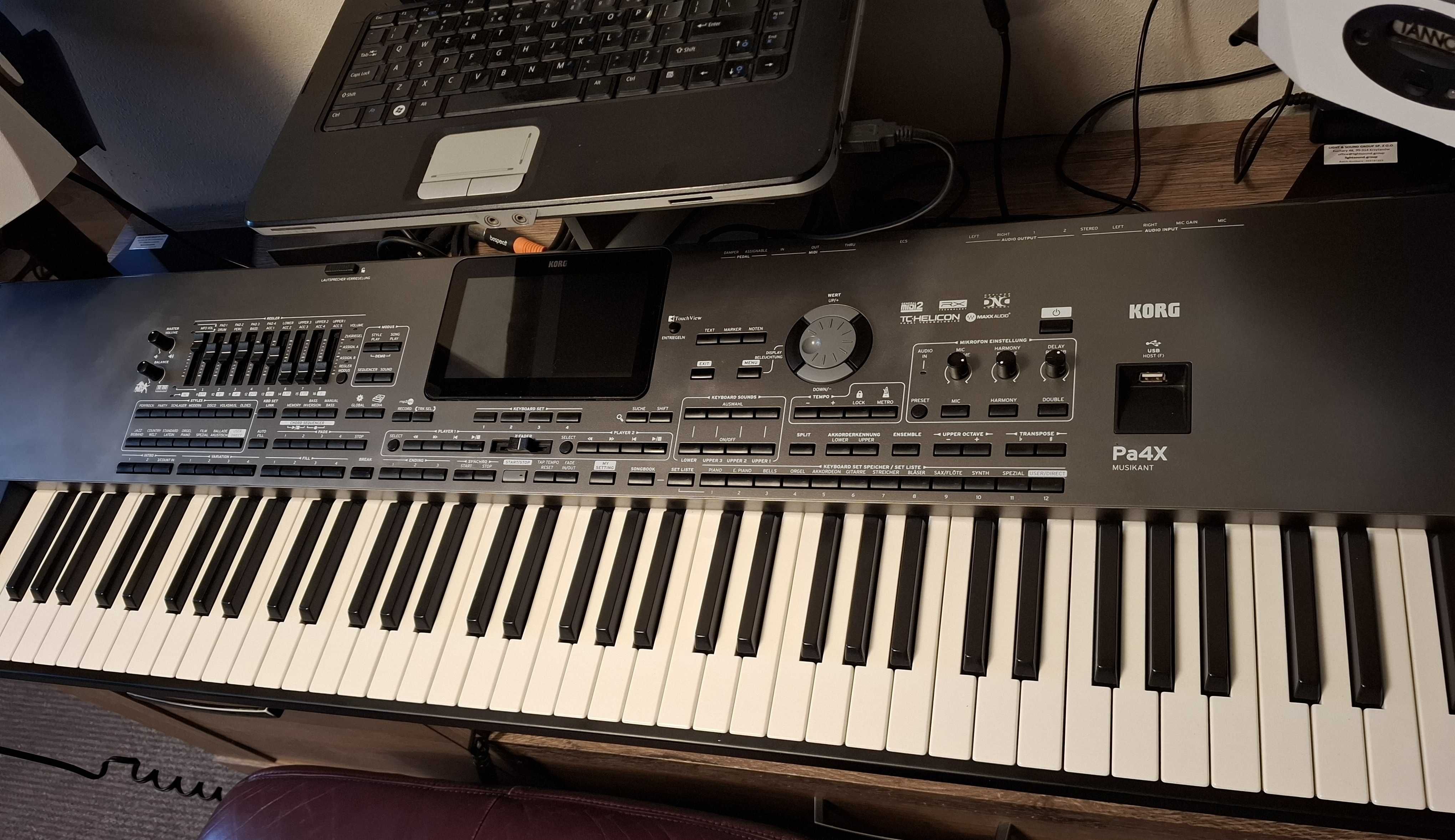 Korg pa4x musikant Adp miękki case doinwestowany