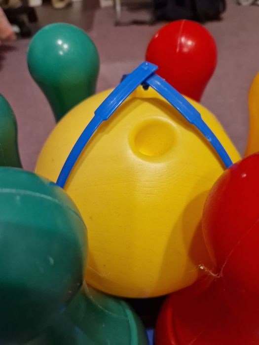 Kręgle plastikowe do zabawy