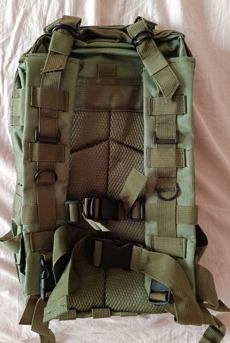 Олива рюкзак 25 л, військовий рюкзак з міцного нейлону