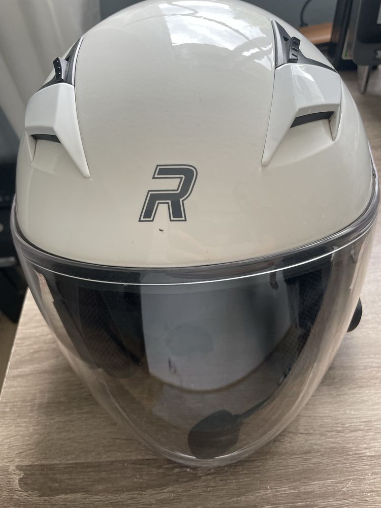 Kask motocyklowy RHINO + interkom FREEDCONN