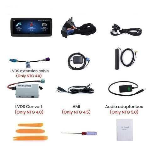 Radio nawigacja Mercedes Benz GLK250 GLK280 GLK300 CarPlay Android