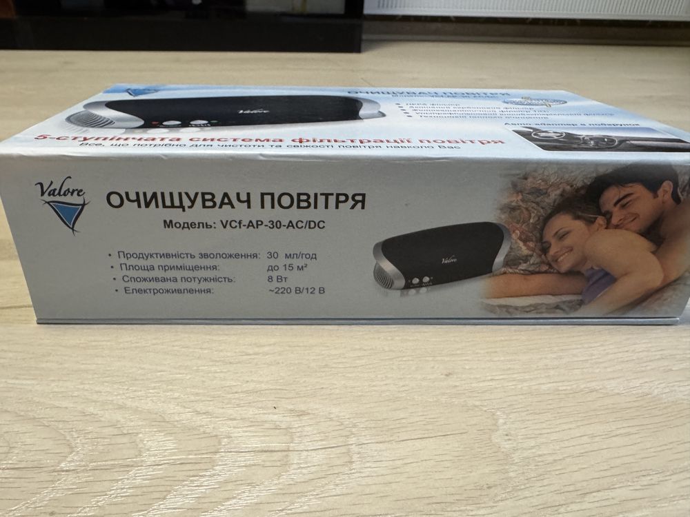 Очищувач іонізатор повітря Valore