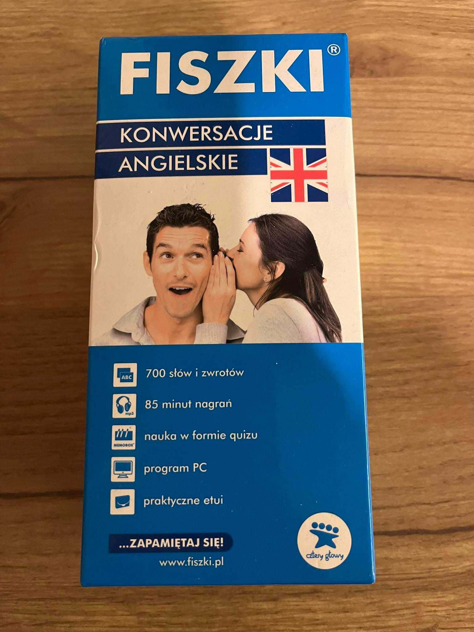 fiszki do nauki języka angielskiego "konwersacje angielskie" + gratis