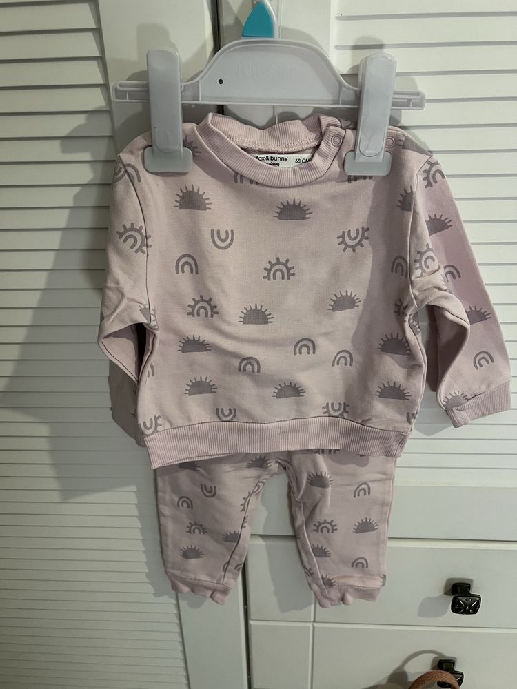 FOX AND BUNNY dres dziewczęcy 3-6 msc r. 68