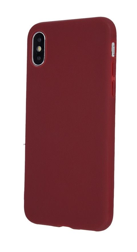 Etui Matt TPU do Samsung Galaxy S21+ G996 Burgundy