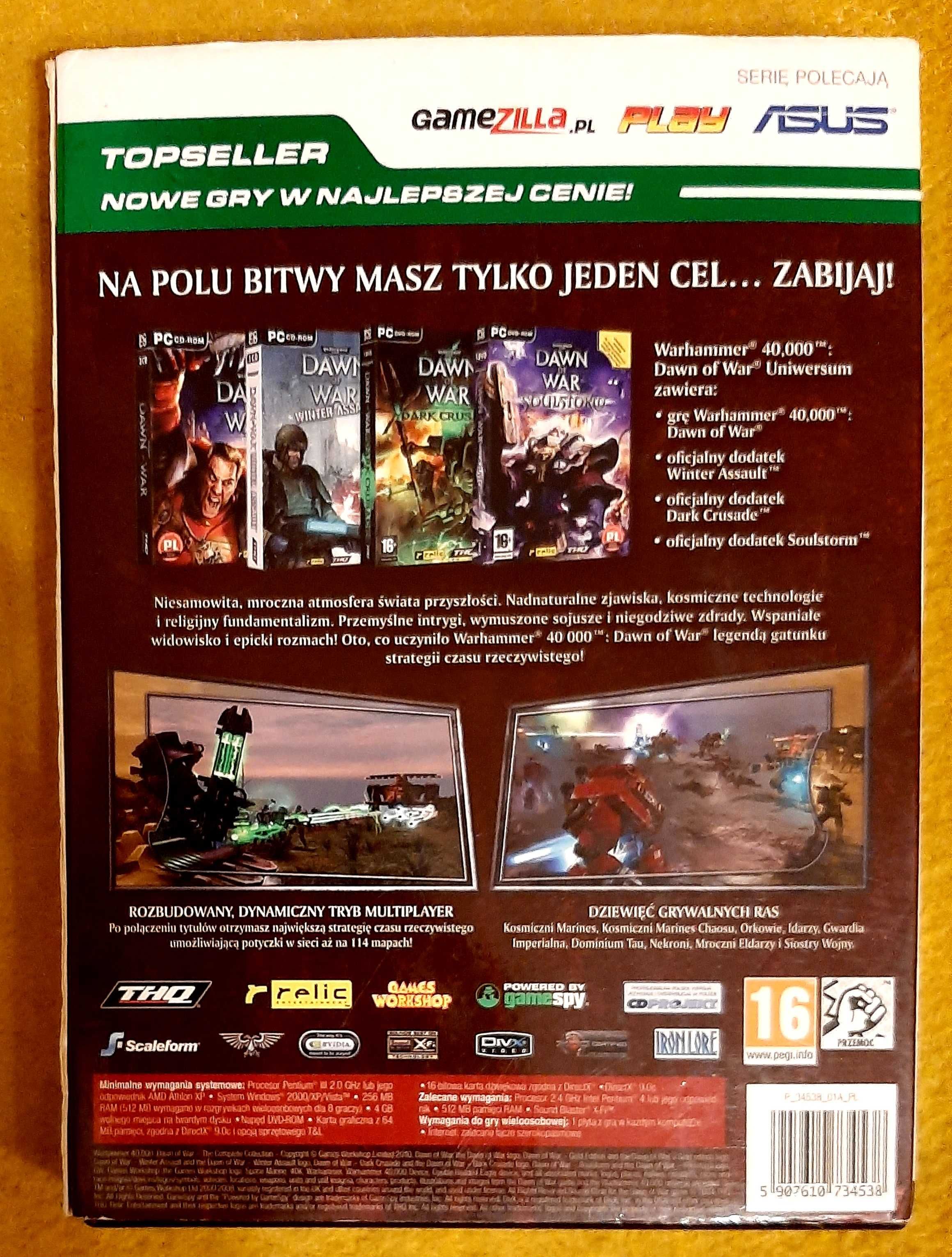 Dawn of War- Uniwersum, gra PC DVD