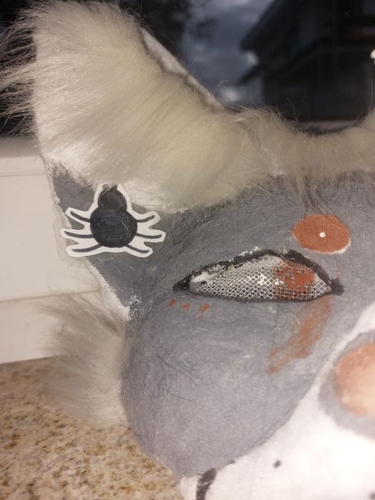 Maska Therian kot (halloween)