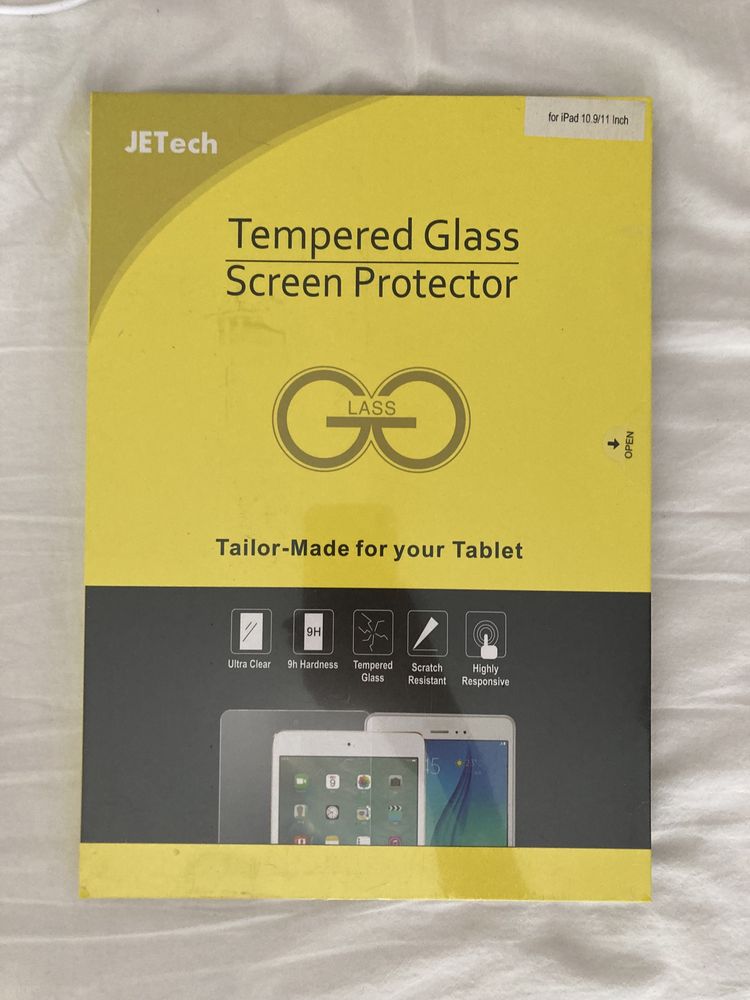 JETech for iPad 10.9/11 Inch Tempered Glass Screen Protector