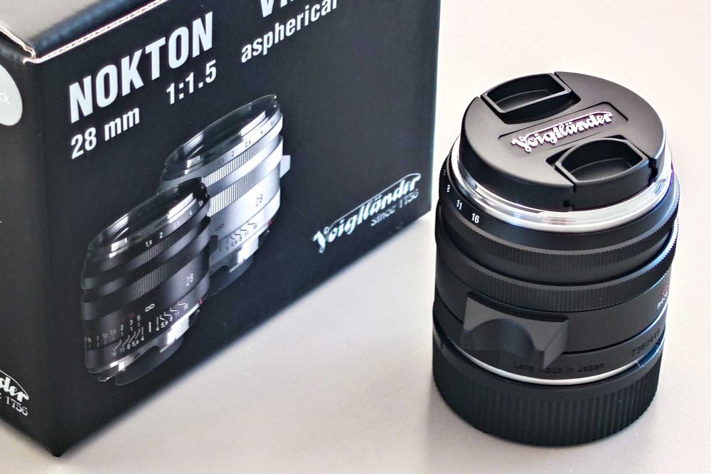 Lente/Objetiva Voigtlander Nokton 28mm 1:1.5 Typ I
